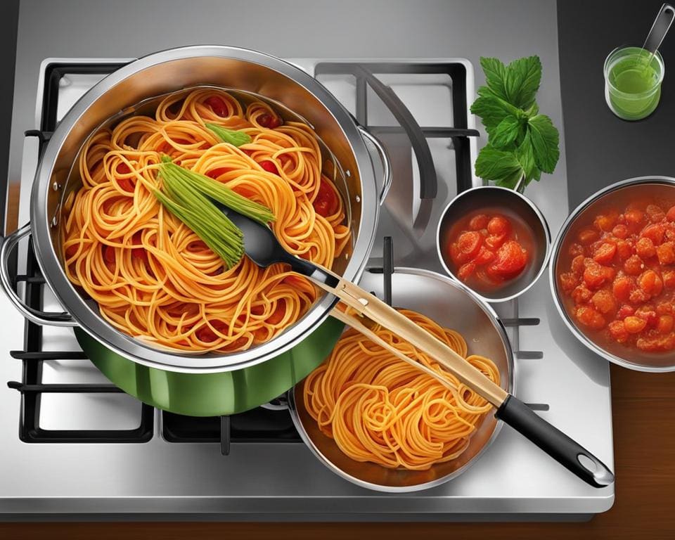hoe lang moet je spaghetti koken