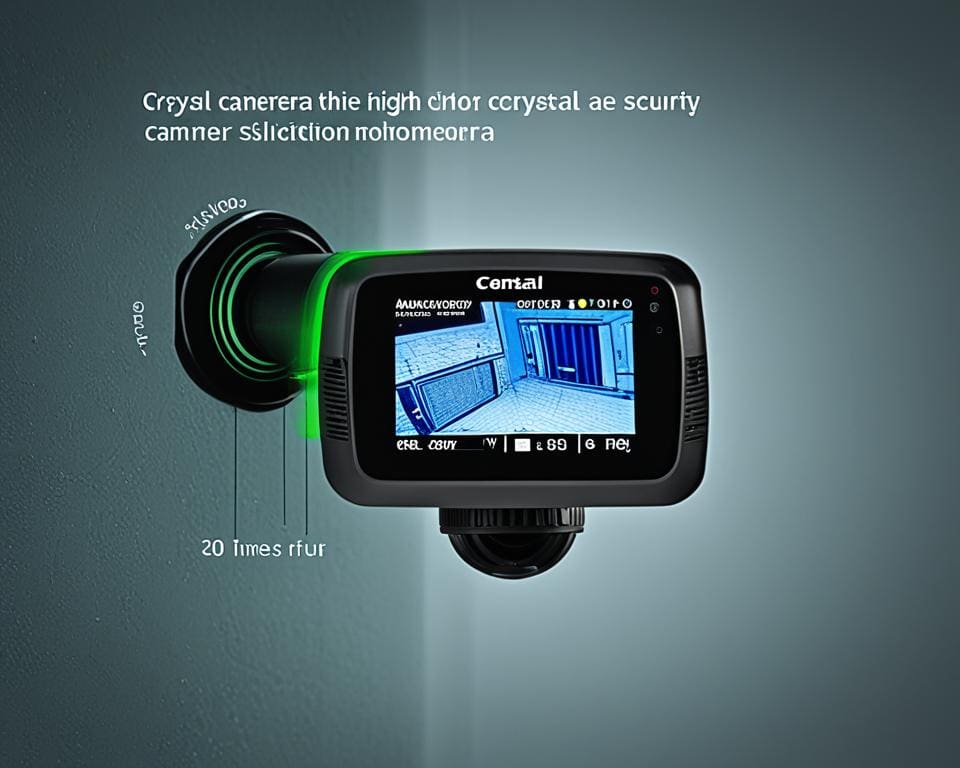 high-tech beveiligingscamera functies