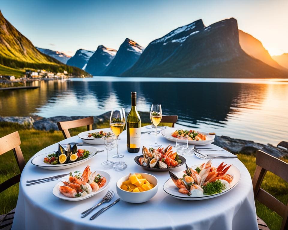 Culinaire ervaring Noorse fjorden cruise