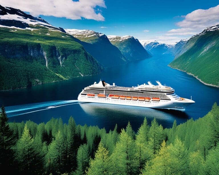 Maak een cruise langs de Noorse fjorden