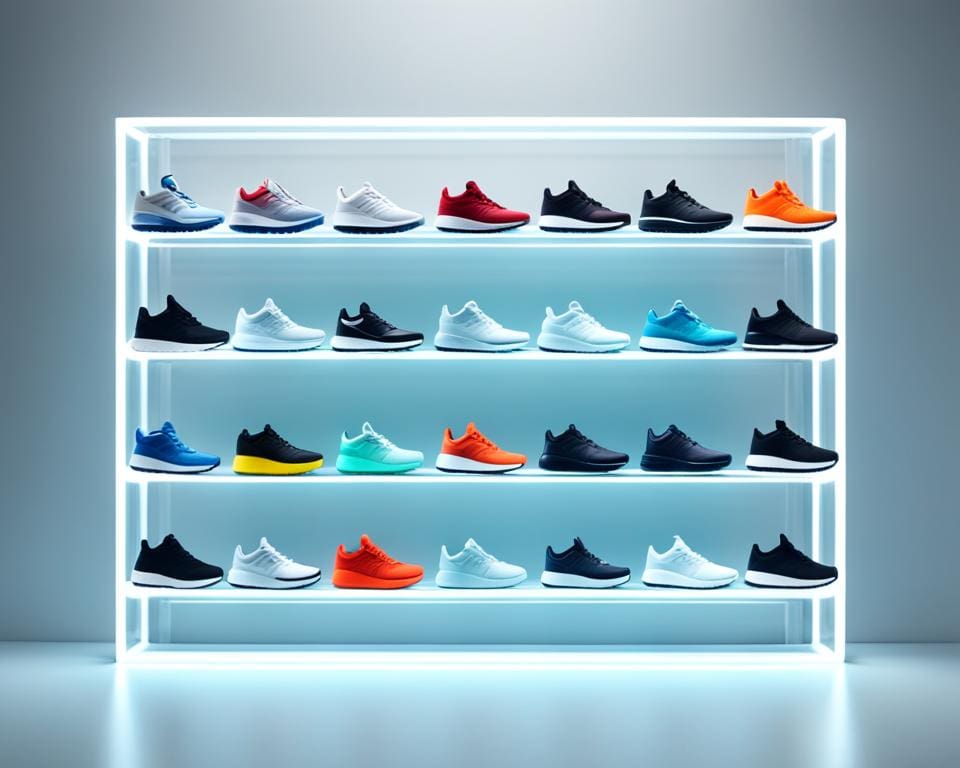 sneaker display rek
