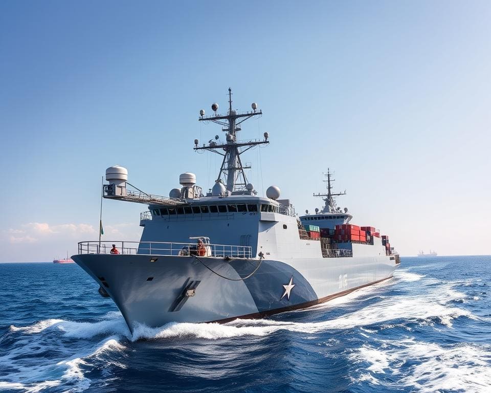 De rol van de marine in internationale veiligheid op zee