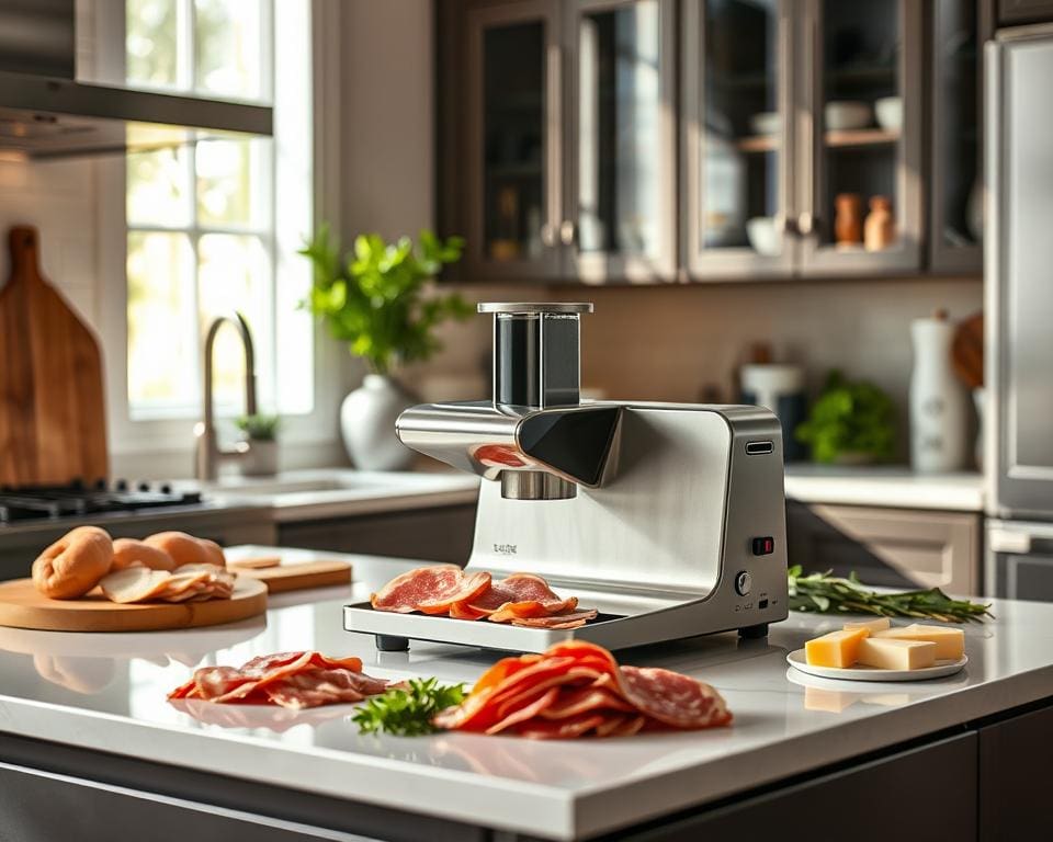 Gemak in de keuken met elektrische vleessnijders