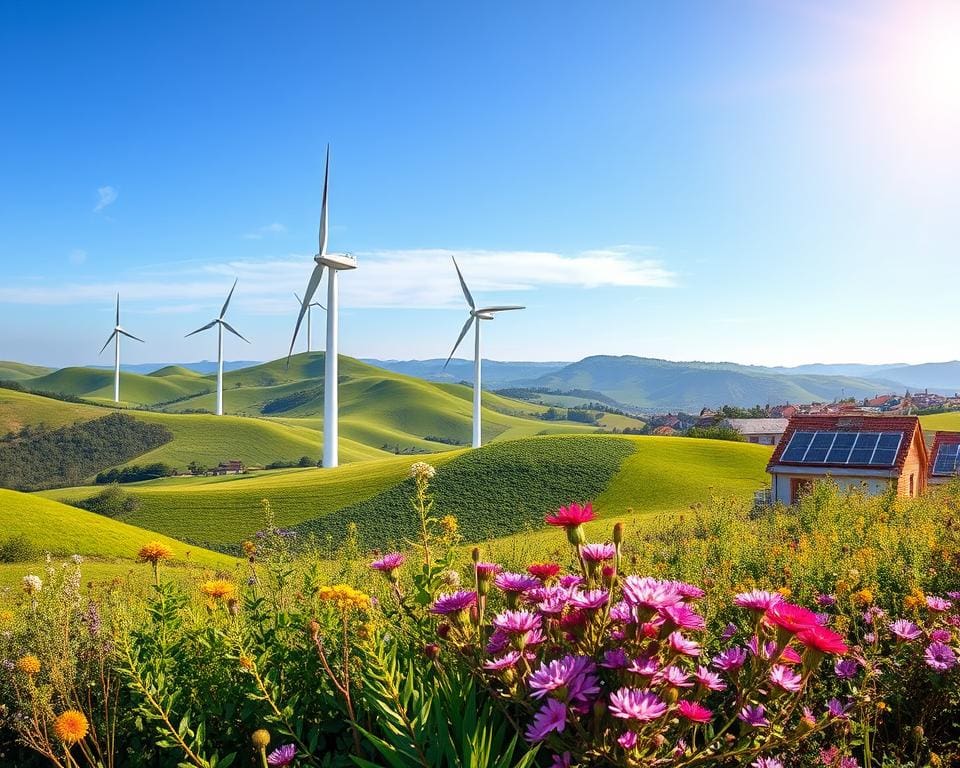 Hoe windenergie de overgang naar hernieuwbare energiebronnen ondersteunt