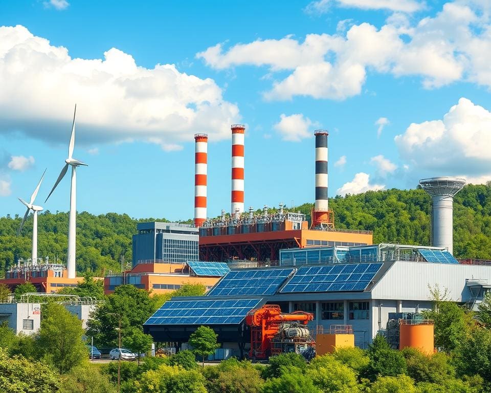 Industrie en hernieuwbare energie: Hoe fabrieken CO2 verminderen