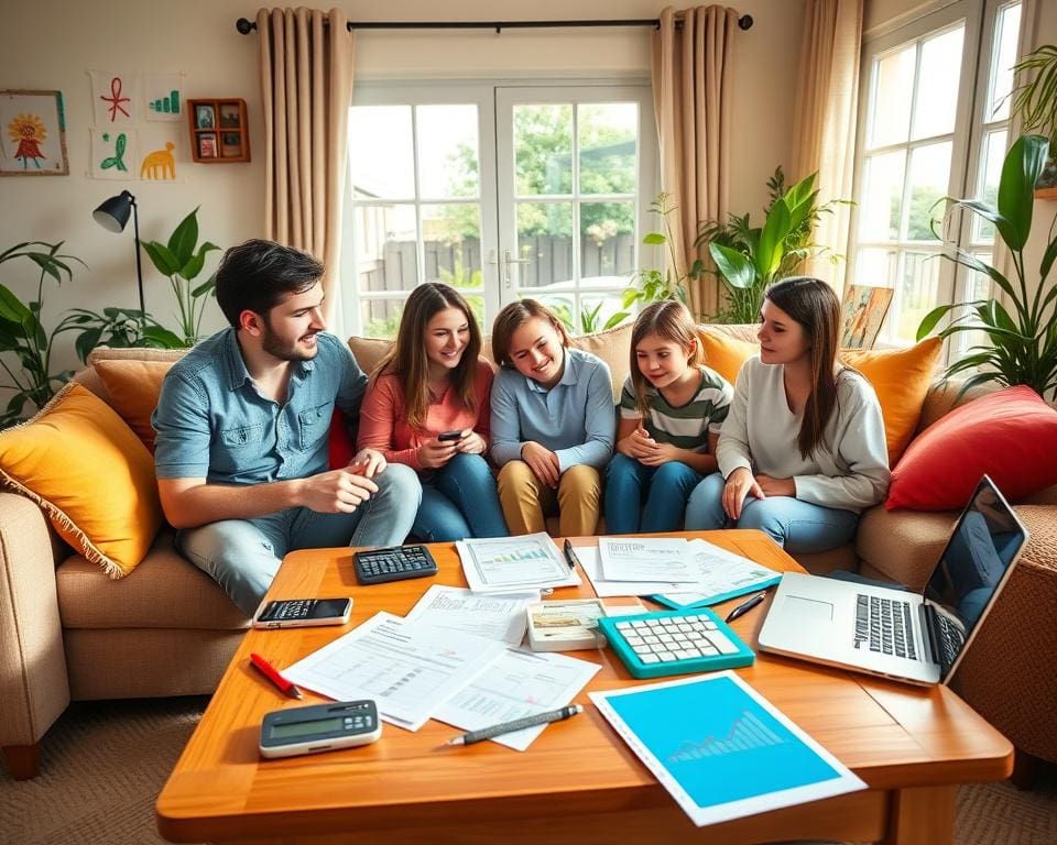 Slimme financiële planning voor jonge gezinnen