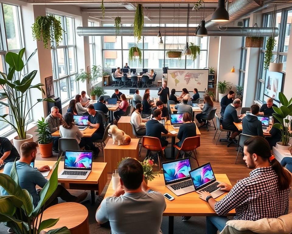 Voordelen van co-working spaces