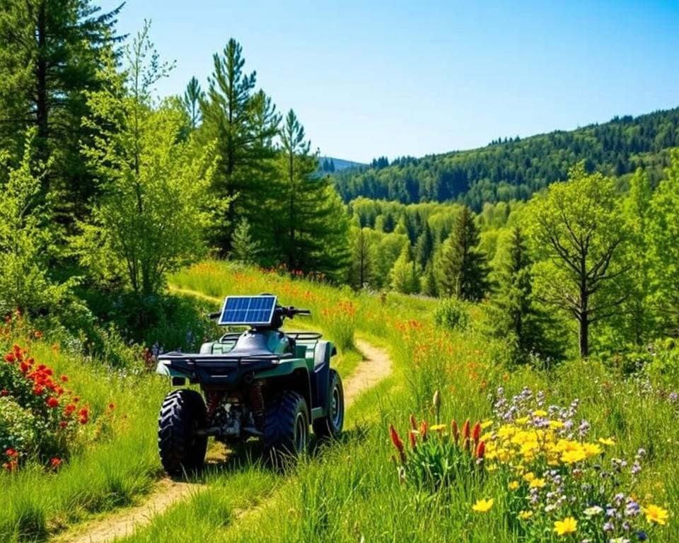 milieuvriendelijk quad rijden