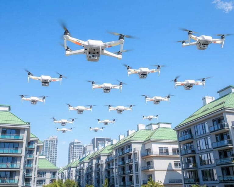 Drones in de logistiek: De toekomst van snelle bezorging