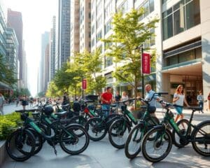 Elektrische plooifietsen voor de stadsreiziger