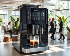 Waarom slimme koffiemachines steeds meer voorkomen in kantoren