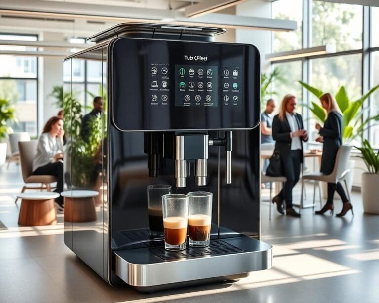 Waarom slimme koffiemachines steeds meer voorkomen in kantoren