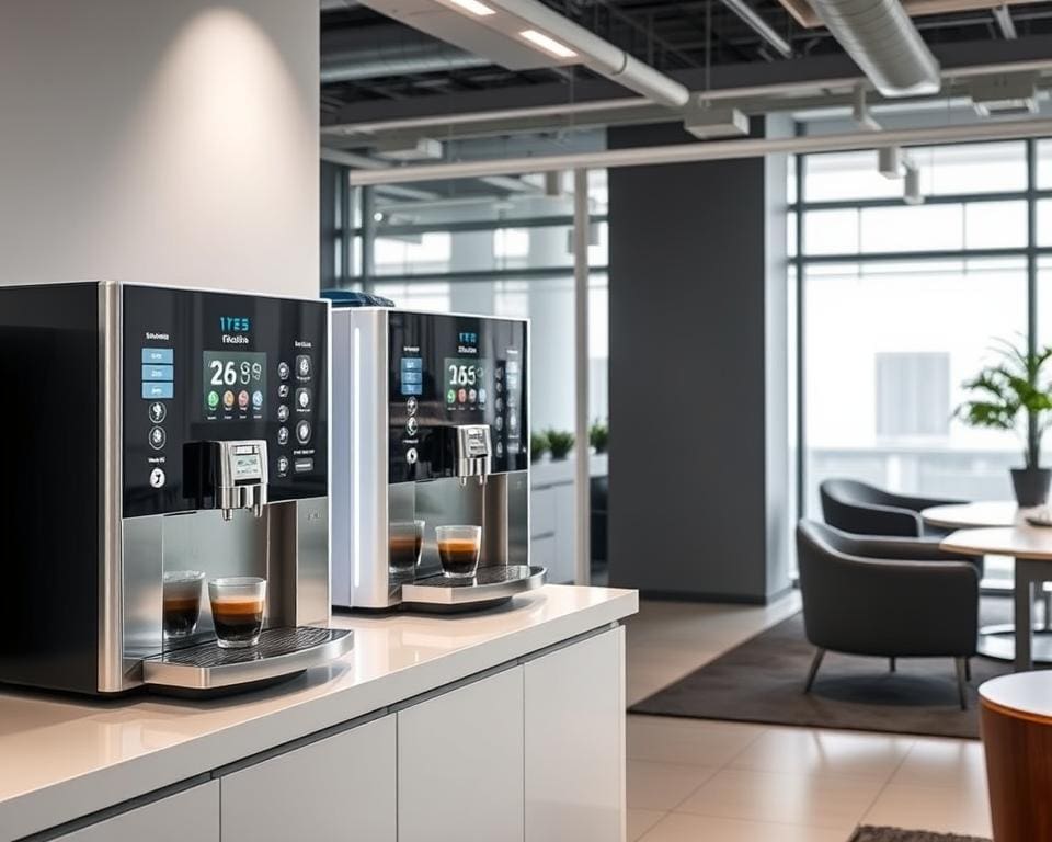 automatisering en productiviteitstools slimme koffiemachines